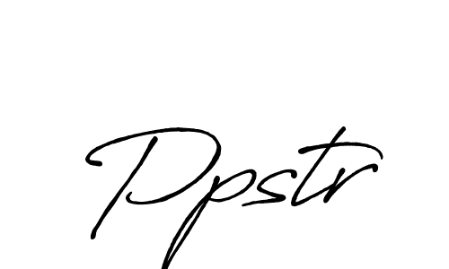 Design your own signature with our free online signature maker. With this signature software, you can create a handwritten (Antro_Vectra_Bolder) signature for name Ppstr. Ppstr signature style 7 images and pictures png