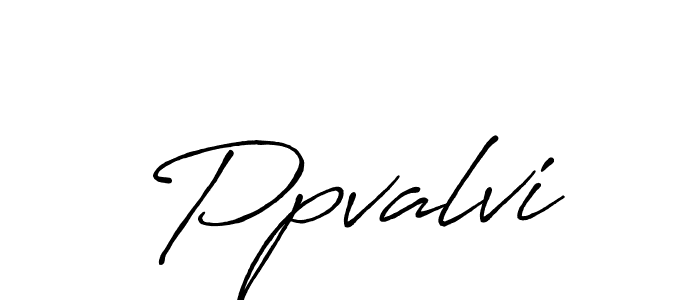 Also we have Ppvalvi name is the best signature style. Create professional handwritten signature collection using Antro_Vectra_Bolder autograph style. Ppvalvi signature style 7 images and pictures png