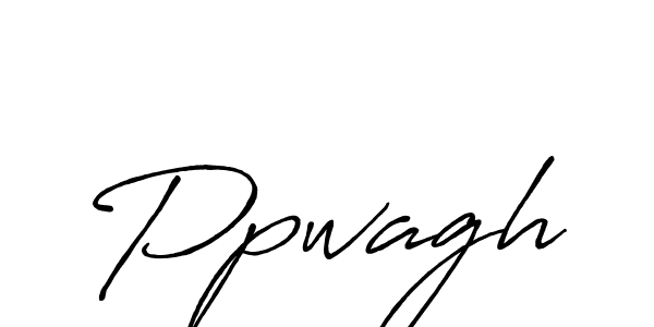 How to make Ppwagh name signature. Use Antro_Vectra_Bolder style for creating short signs online. This is the latest handwritten sign. Ppwagh signature style 7 images and pictures png