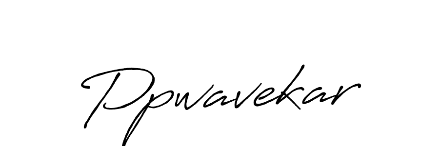 It looks lik you need a new signature style for name Ppwavekar. Design unique handwritten (Antro_Vectra_Bolder) signature with our free signature maker in just a few clicks. Ppwavekar signature style 7 images and pictures png