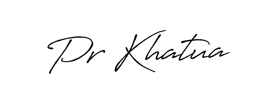 You should practise on your own different ways (Antro_Vectra_Bolder) to write your name (Pr Khatua) in signature. don't let someone else do it for you. Pr Khatua signature style 7 images and pictures png