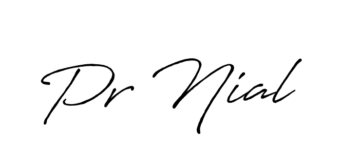 The best way (Antro_Vectra_Bolder) to make a short signature is to pick only two or three words in your name. The name Pr Nial include a total of six letters. For converting this name. Pr Nial signature style 7 images and pictures png