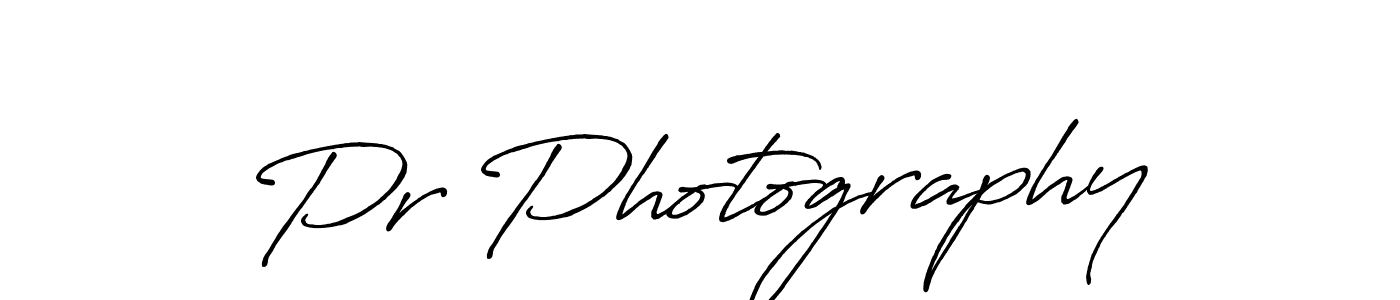 Similarly Antro_Vectra_Bolder is the best handwritten signature design. Signature creator online .You can use it as an online autograph creator for name Pr Photography. Pr Photography signature style 7 images and pictures png