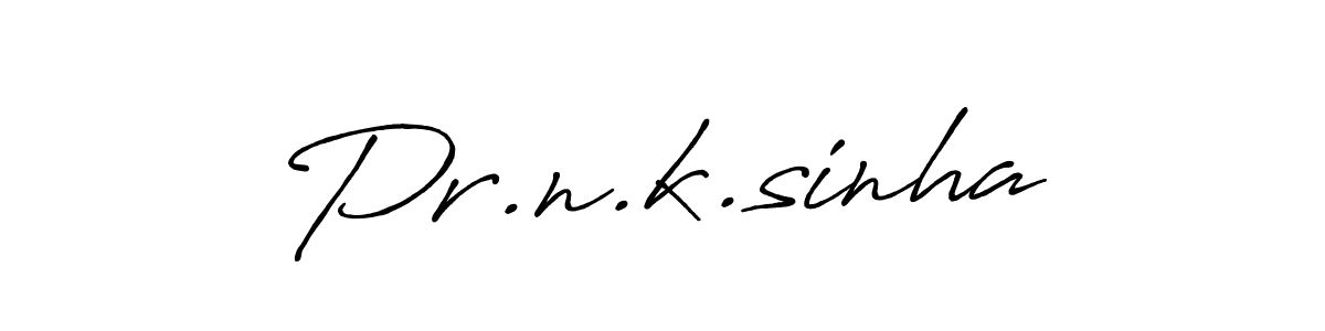 Make a beautiful signature design for name Pr.n.k.sinha. Use this online signature maker to create a handwritten signature for free. Pr.n.k.sinha signature style 7 images and pictures png