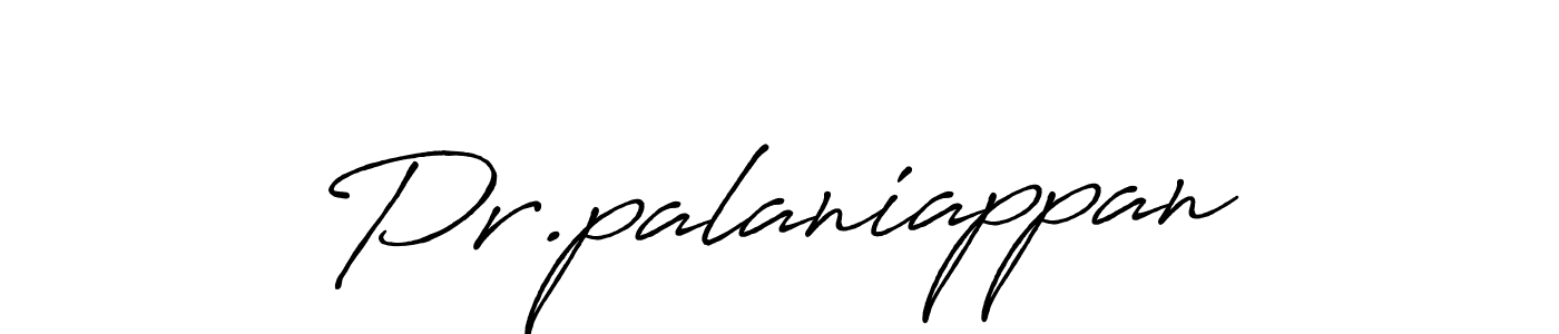 It looks lik you need a new signature style for name Pr.palaniappan. Design unique handwritten (Antro_Vectra_Bolder) signature with our free signature maker in just a few clicks. Pr.palaniappan signature style 7 images and pictures png