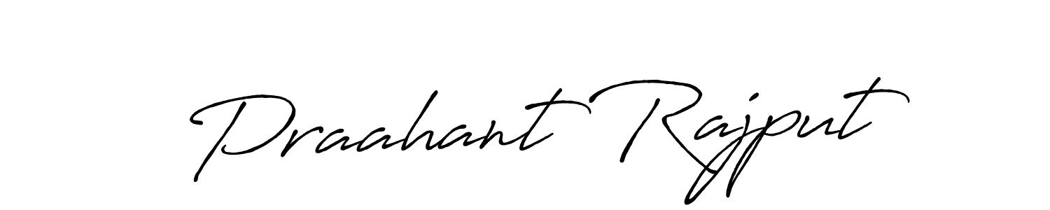 How to make Praahant Rajput signature? Antro_Vectra_Bolder is a professional autograph style. Create handwritten signature for Praahant Rajput name. Praahant Rajput signature style 7 images and pictures png