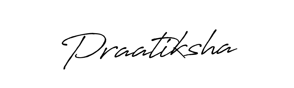 Use a signature maker to create a handwritten signature online. With this signature software, you can design (Antro_Vectra_Bolder) your own signature for name Praatiksha. Praatiksha signature style 7 images and pictures png