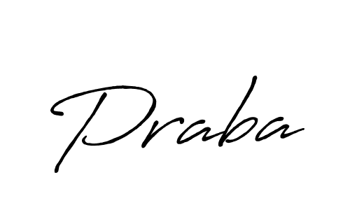 Praba stylish signature style. Best Handwritten Sign (Antro_Vectra_Bolder) for my name. Handwritten Signature Collection Ideas for my name Praba. Praba signature style 7 images and pictures png