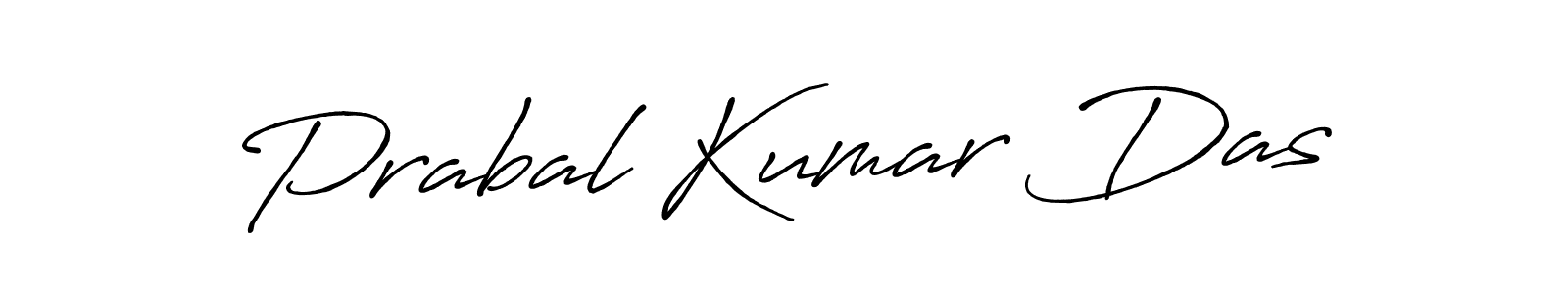 How to make Prabal Kumar Das signature? Antro_Vectra_Bolder is a professional autograph style. Create handwritten signature for Prabal Kumar Das name. Prabal Kumar Das signature style 7 images and pictures png