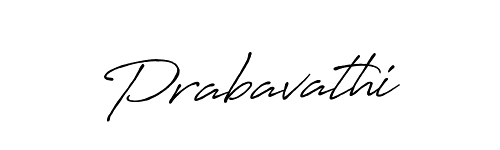 How to make Prabavathi signature? Antro_Vectra_Bolder is a professional autograph style. Create handwritten signature for Prabavathi name. Prabavathi signature style 7 images and pictures png