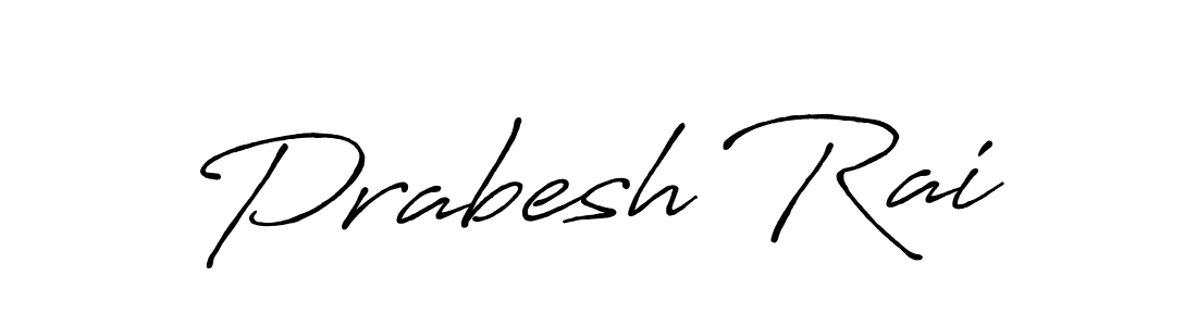 It looks lik you need a new signature style for name Prabesh Rai. Design unique handwritten (Antro_Vectra_Bolder) signature with our free signature maker in just a few clicks. Prabesh Rai signature style 7 images and pictures png