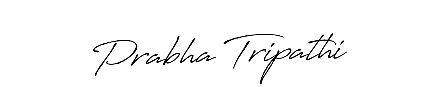 It looks lik you need a new signature style for name Prabha Tripathi. Design unique handwritten (Antro_Vectra_Bolder) signature with our free signature maker in just a few clicks. Prabha Tripathi signature style 7 images and pictures png