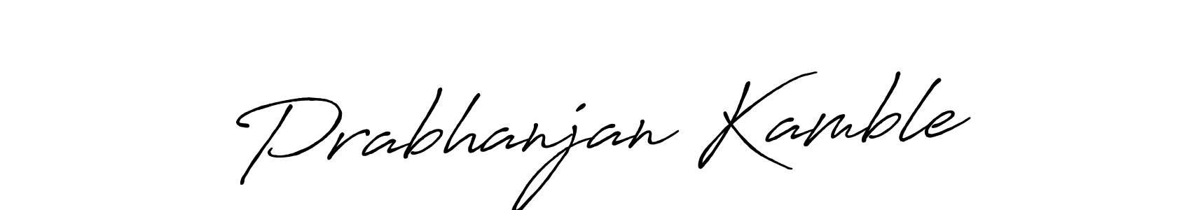 It looks lik you need a new signature style for name Prabhanjan Kamble. Design unique handwritten (Antro_Vectra_Bolder) signature with our free signature maker in just a few clicks. Prabhanjan Kamble signature style 7 images and pictures png