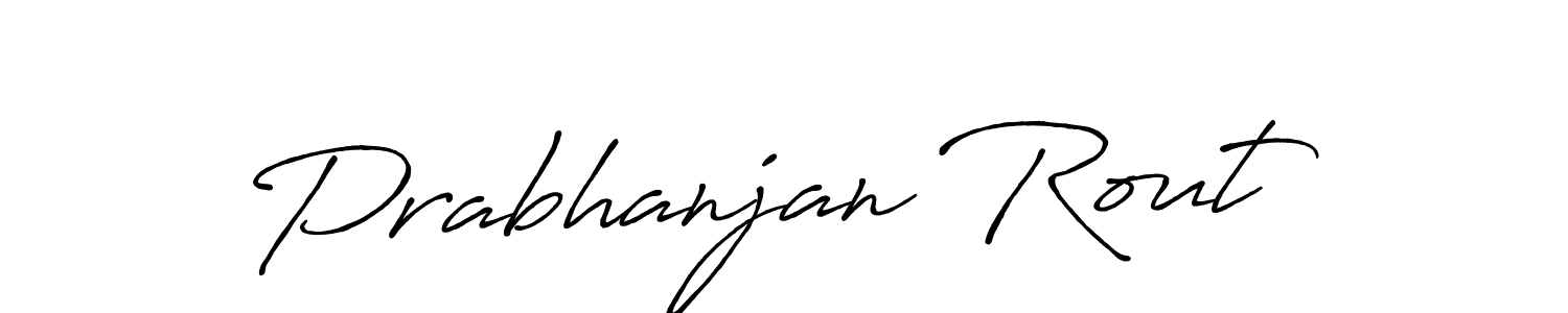 Antro_Vectra_Bolder is a professional signature style that is perfect for those who want to add a touch of class to their signature. It is also a great choice for those who want to make their signature more unique. Get Prabhanjan Rout name to fancy signature for free. Prabhanjan Rout signature style 7 images and pictures png