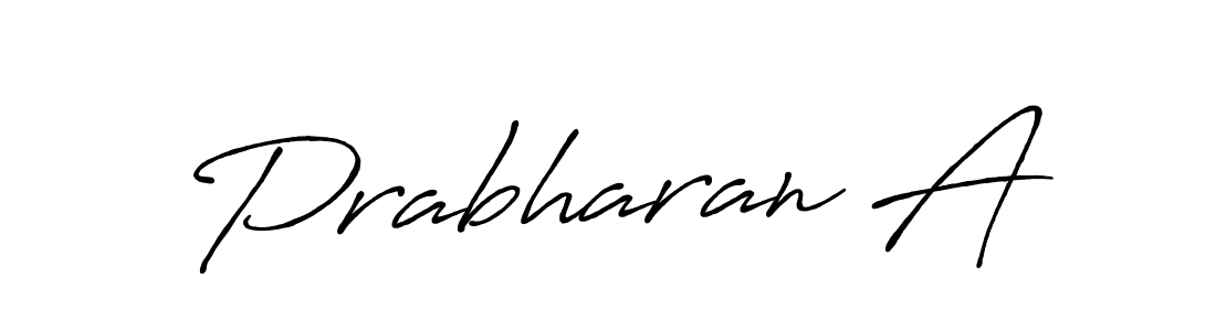 Also You can easily find your signature by using the search form. We will create Prabharan A name handwritten signature images for you free of cost using Antro_Vectra_Bolder sign style. Prabharan A signature style 7 images and pictures png