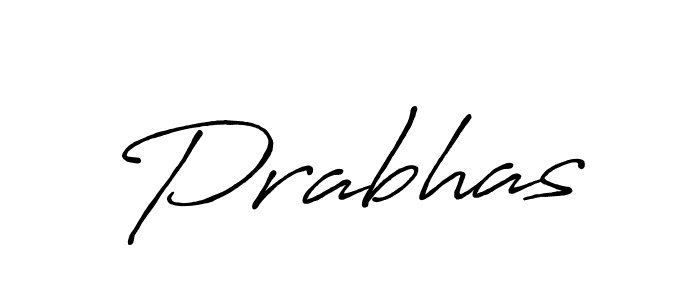 Make a beautiful signature design for name Prabhas. With this signature (Antro_Vectra_Bolder) style, you can create a handwritten signature for free. Prabhas signature style 7 images and pictures png