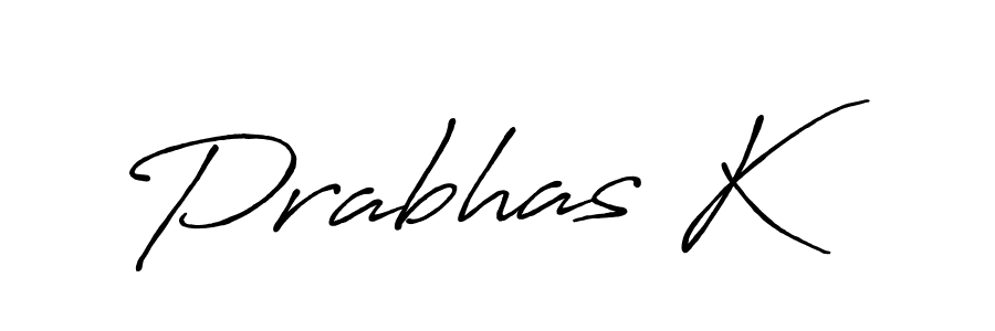 Antro_Vectra_Bolder is a professional signature style that is perfect for those who want to add a touch of class to their signature. It is also a great choice for those who want to make their signature more unique. Get Prabhas K name to fancy signature for free. Prabhas K signature style 7 images and pictures png