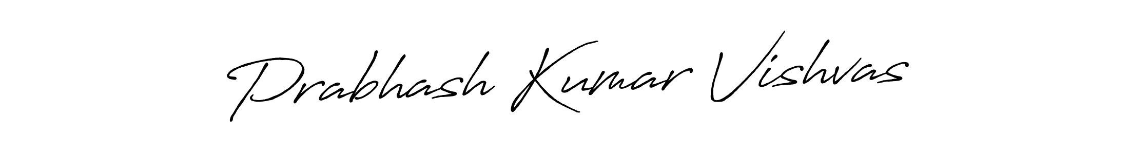Also You can easily find your signature by using the search form. We will create Prabhash Kumar Vishvas name handwritten signature images for you free of cost using Antro_Vectra_Bolder sign style. Prabhash Kumar Vishvas signature style 7 images and pictures png