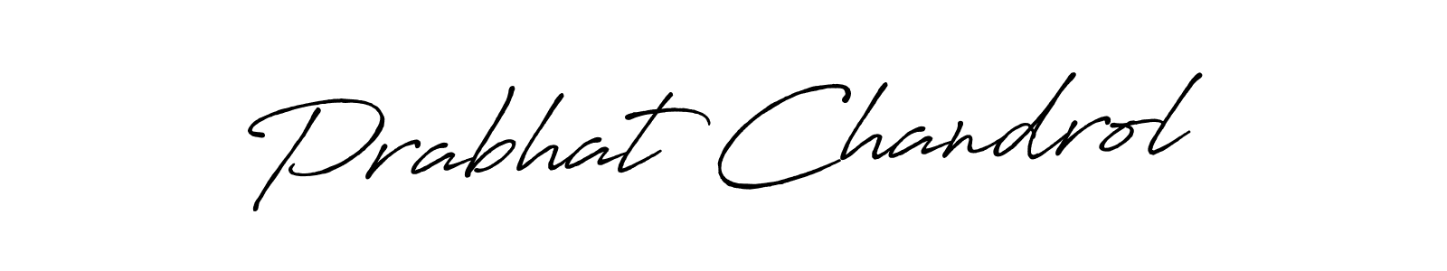 See photos of Prabhat Chandrol official signature by Spectra . Check more albums & portfolios. Read reviews & check more about Antro_Vectra_Bolder font. Prabhat Chandrol signature style 7 images and pictures png