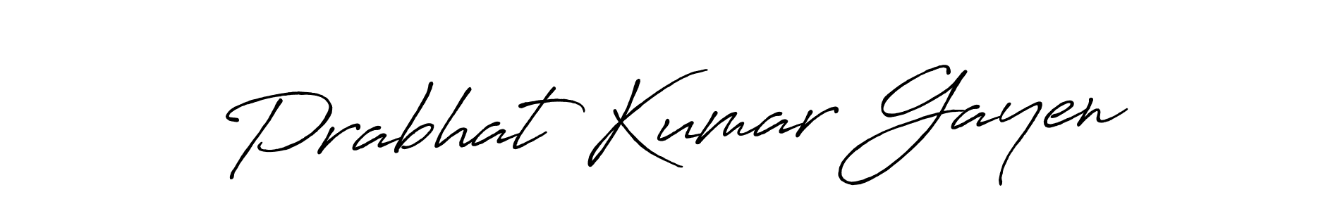 Antro_Vectra_Bolder is a professional signature style that is perfect for those who want to add a touch of class to their signature. It is also a great choice for those who want to make their signature more unique. Get Prabhat Kumar Gayen name to fancy signature for free. Prabhat Kumar Gayen signature style 7 images and pictures png