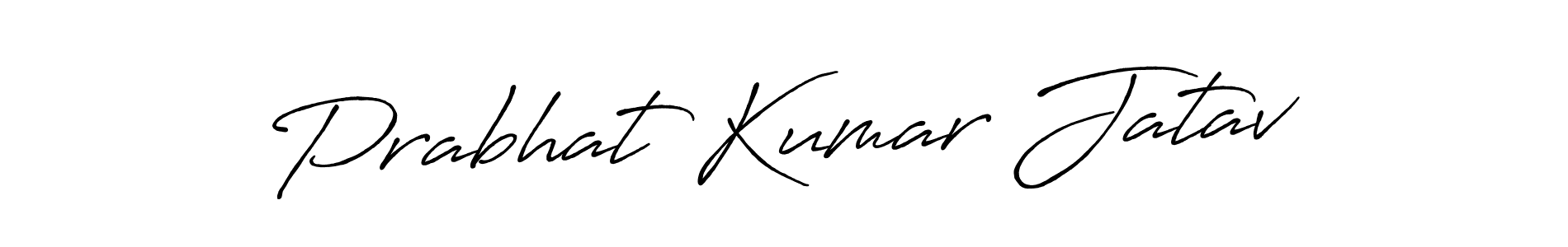 Also You can easily find your signature by using the search form. We will create Prabhat Kumar Jatav name handwritten signature images for you free of cost using Antro_Vectra_Bolder sign style. Prabhat Kumar Jatav signature style 7 images and pictures png
