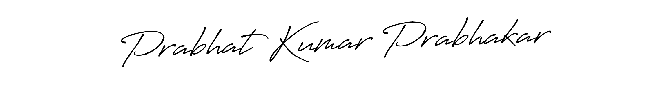 Design your own signature with our free online signature maker. With this signature software, you can create a handwritten (Antro_Vectra_Bolder) signature for name Prabhat Kumar Prabhakar. Prabhat Kumar Prabhakar signature style 7 images and pictures png