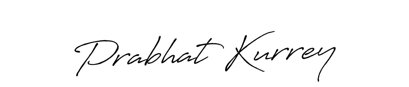 Also we have Prabhat Kurrey name is the best signature style. Create professional handwritten signature collection using Antro_Vectra_Bolder autograph style. Prabhat Kurrey signature style 7 images and pictures png