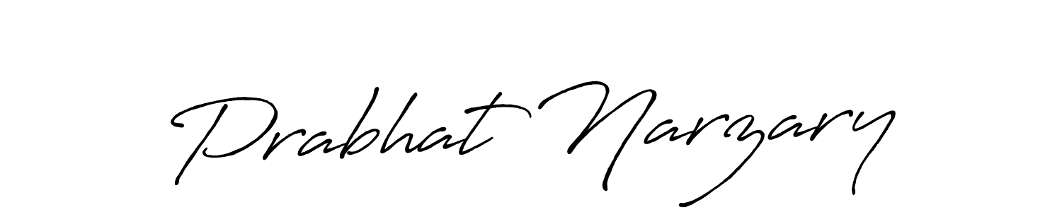 Prabhat Narzary stylish signature style. Best Handwritten Sign (Antro_Vectra_Bolder) for my name. Handwritten Signature Collection Ideas for my name Prabhat Narzary. Prabhat Narzary signature style 7 images and pictures png