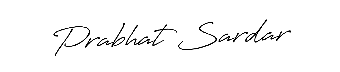 Make a beautiful signature design for name Prabhat Sardar. Use this online signature maker to create a handwritten signature for free. Prabhat Sardar signature style 7 images and pictures png