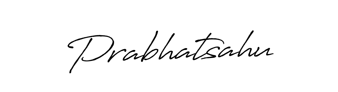 It looks lik you need a new signature style for name Prabhatsahu. Design unique handwritten (Antro_Vectra_Bolder) signature with our free signature maker in just a few clicks. Prabhatsahu signature style 7 images and pictures png