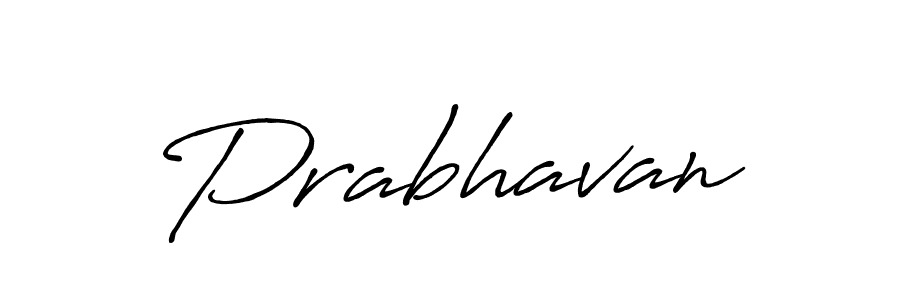 Make a beautiful signature design for name Prabhavan. Use this online signature maker to create a handwritten signature for free. Prabhavan signature style 7 images and pictures png