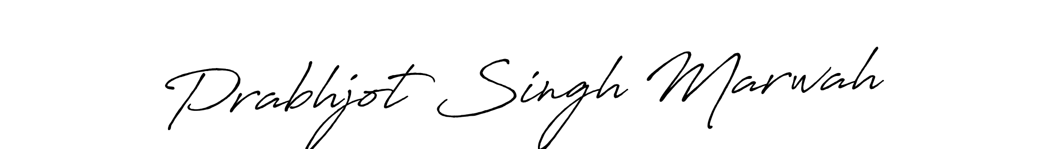 This is the best signature style for the Prabhjot Singh Marwah name. Also you like these signature font (Antro_Vectra_Bolder). Mix name signature. Prabhjot Singh Marwah signature style 7 images and pictures png