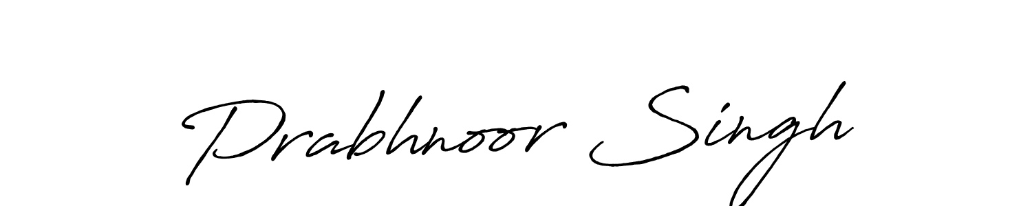 if you are searching for the best signature style for your name Prabhnoor Singh. so please give up your signature search. here we have designed multiple signature styles  using Antro_Vectra_Bolder. Prabhnoor Singh signature style 7 images and pictures png