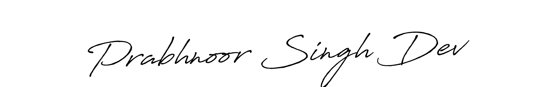 Also You can easily find your signature by using the search form. We will create Prabhnoor Singh Dev name handwritten signature images for you free of cost using Antro_Vectra_Bolder sign style. Prabhnoor Singh Dev signature style 7 images and pictures png