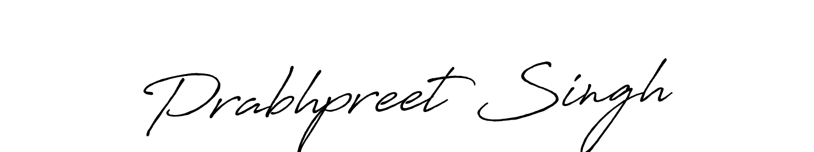 Also we have Prabhpreet Singh name is the best signature style. Create professional handwritten signature collection using Antro_Vectra_Bolder autograph style. Prabhpreet Singh signature style 7 images and pictures png