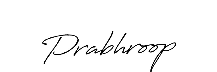 Similarly Antro_Vectra_Bolder is the best handwritten signature design. Signature creator online .You can use it as an online autograph creator for name Prabhroop. Prabhroop signature style 7 images and pictures png