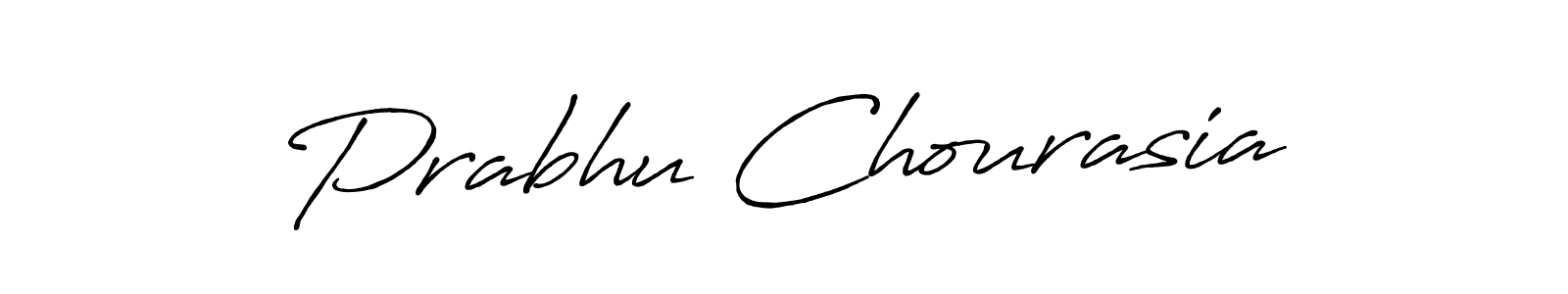 How to make Prabhu Chourasia signature? Antro_Vectra_Bolder is a professional autograph style. Create handwritten signature for Prabhu Chourasia name. Prabhu Chourasia signature style 7 images and pictures png