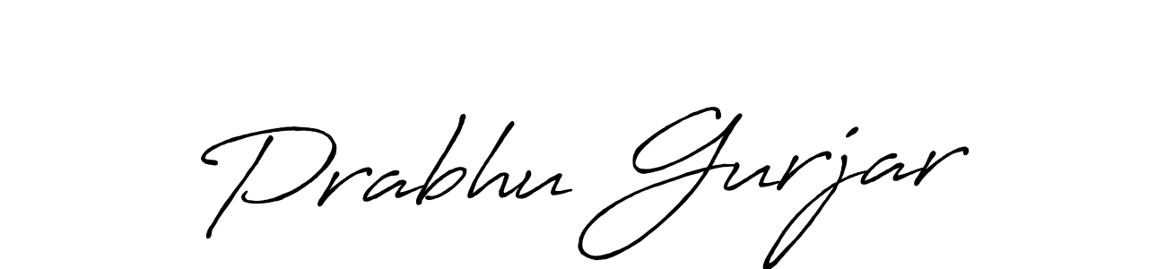 Best and Professional Signature Style for Prabhu Gurjar. Antro_Vectra_Bolder Best Signature Style Collection. Prabhu Gurjar signature style 7 images and pictures png