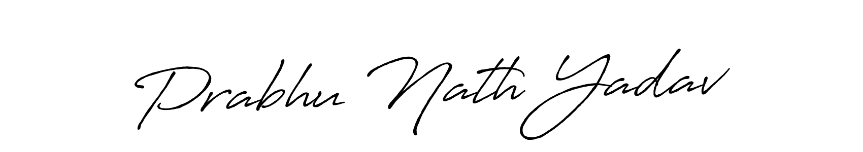 if you are searching for the best signature style for your name Prabhu Nath Yadav. so please give up your signature search. here we have designed multiple signature styles  using Antro_Vectra_Bolder. Prabhu Nath Yadav signature style 7 images and pictures png