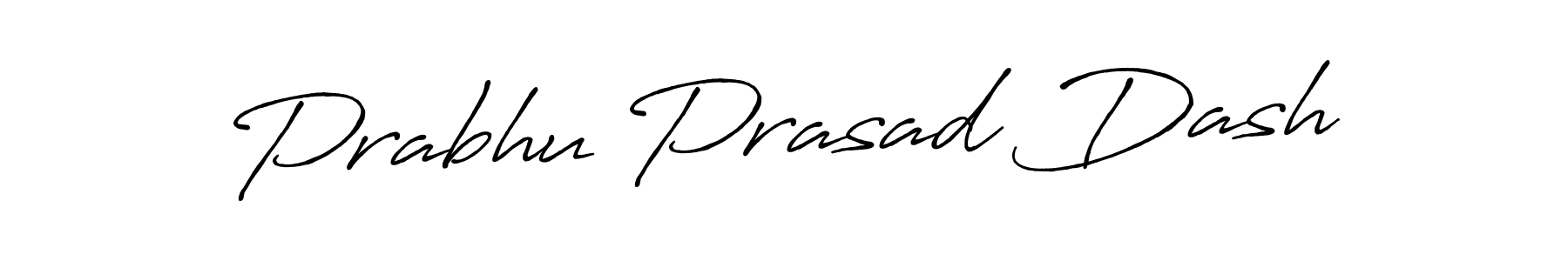 How to make Prabhu Prasad Dash name signature. Use Antro_Vectra_Bolder style for creating short signs online. This is the latest handwritten sign. Prabhu Prasad Dash signature style 7 images and pictures png