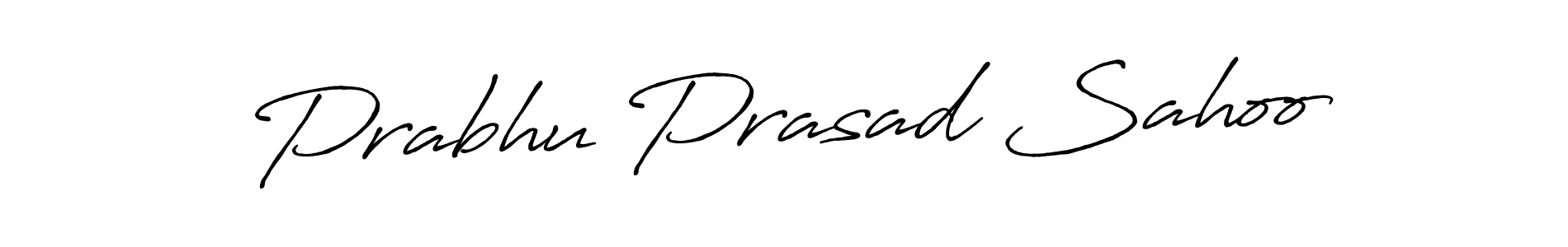 Antro_Vectra_Bolder is a professional signature style that is perfect for those who want to add a touch of class to their signature. It is also a great choice for those who want to make their signature more unique. Get Prabhu Prasad Sahoo name to fancy signature for free. Prabhu Prasad Sahoo signature style 7 images and pictures png