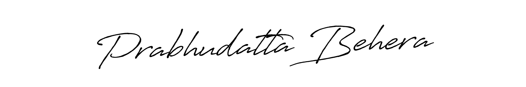 Prabhudatta Behera stylish signature style. Best Handwritten Sign (Antro_Vectra_Bolder) for my name. Handwritten Signature Collection Ideas for my name Prabhudatta Behera. Prabhudatta Behera signature style 7 images and pictures png