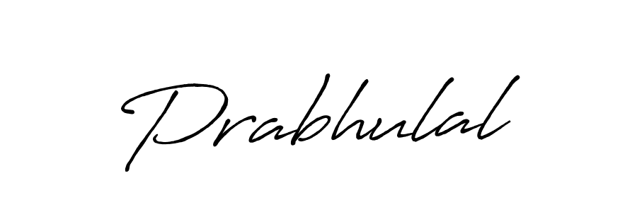 How to make Prabhulal signature? Antro_Vectra_Bolder is a professional autograph style. Create handwritten signature for Prabhulal name. Prabhulal signature style 7 images and pictures png