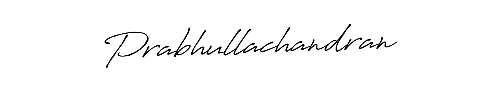 Use a signature maker to create a handwritten signature online. With this signature software, you can design (Antro_Vectra_Bolder) your own signature for name Prabhullachandran. Prabhullachandran signature style 7 images and pictures png