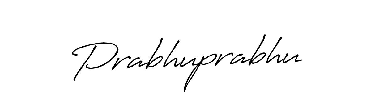 Once you've used our free online signature maker to create your best signature Antro_Vectra_Bolder style, it's time to enjoy all of the benefits that Prabhuprabhu name signing documents. Prabhuprabhu signature style 7 images and pictures png