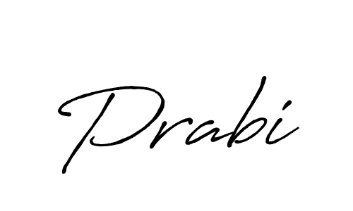 It looks lik you need a new signature style for name Prabi. Design unique handwritten (Antro_Vectra_Bolder) signature with our free signature maker in just a few clicks. Prabi signature style 7 images and pictures png