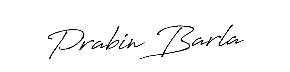 Prabin Barla stylish signature style. Best Handwritten Sign (Antro_Vectra_Bolder) for my name. Handwritten Signature Collection Ideas for my name Prabin Barla. Prabin Barla signature style 7 images and pictures png