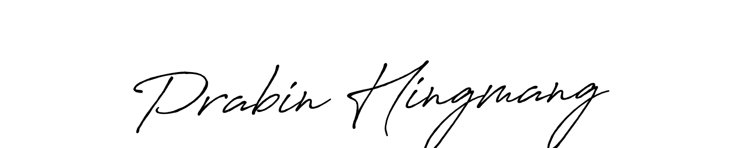 How to Draw Prabin Hingmang signature style? Antro_Vectra_Bolder is a latest design signature styles for name Prabin Hingmang. Prabin Hingmang signature style 7 images and pictures png