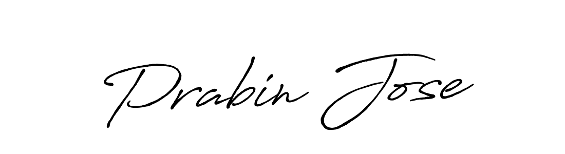 if you are searching for the best signature style for your name Prabin Jose. so please give up your signature search. here we have designed multiple signature styles  using Antro_Vectra_Bolder. Prabin Jose signature style 7 images and pictures png