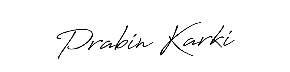 It looks lik you need a new signature style for name Prabin Karki. Design unique handwritten (Antro_Vectra_Bolder) signature with our free signature maker in just a few clicks. Prabin Karki signature style 7 images and pictures png